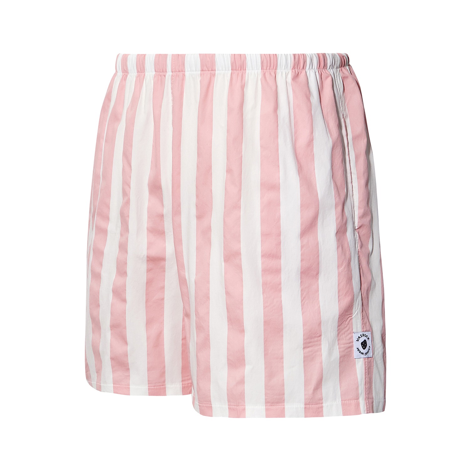 VASROCK,Stripe Cotton Shorts Pink