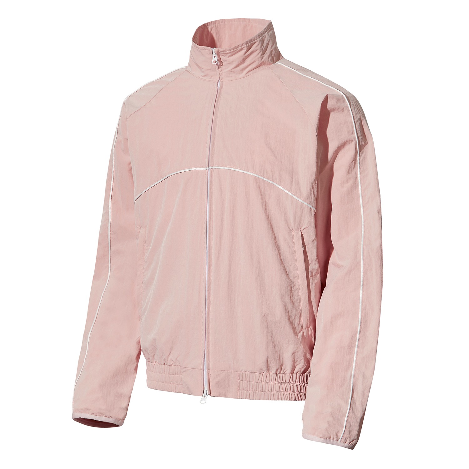 VASROCK,Club Field Piping Track Jacket Pink