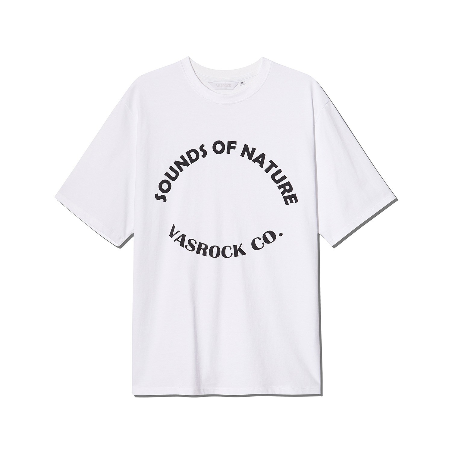 VASROCK,VASROCK Loop Short Sleeve T-shirts White