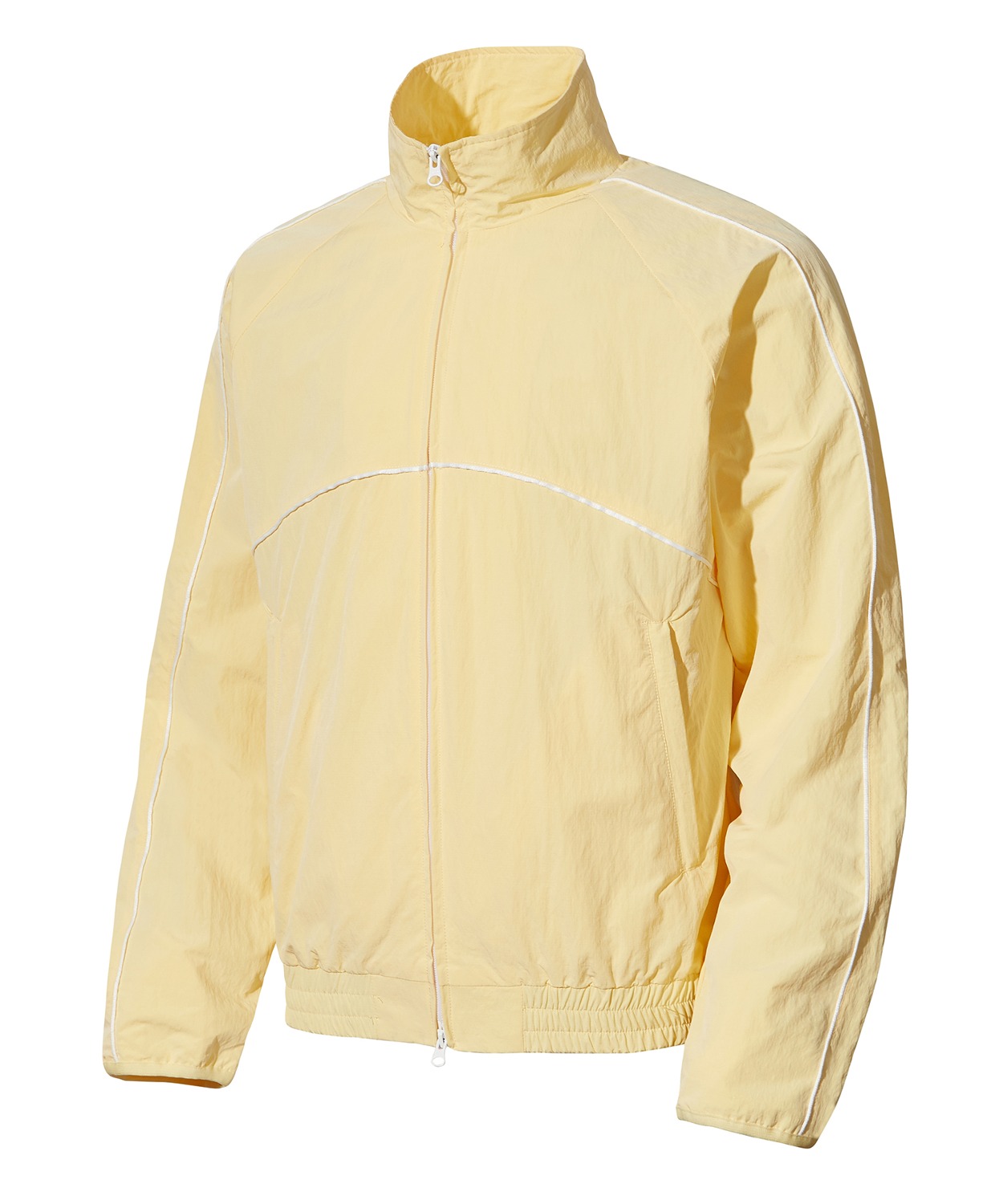 VASROCK,Club Field Piping Track Jacket Yellow