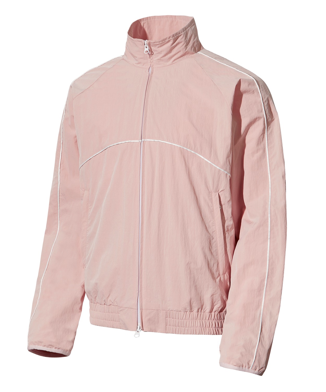 VASROCK,Club Field Piping Track Jacket Pink